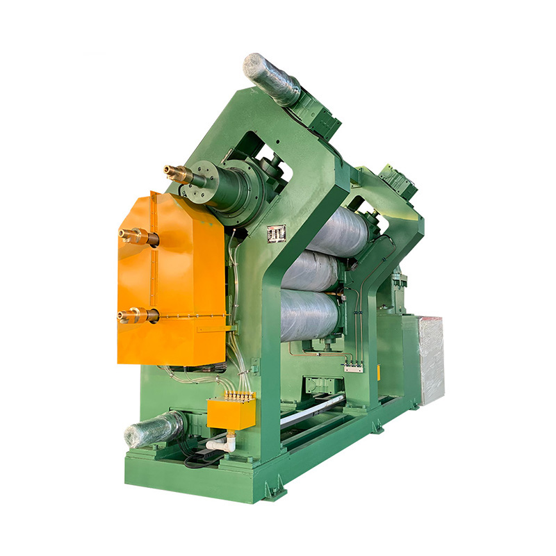 Calandra in gomma a 3 rulli