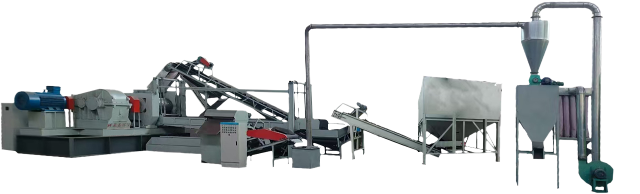 Macchina per la produzione di gomma riciclata